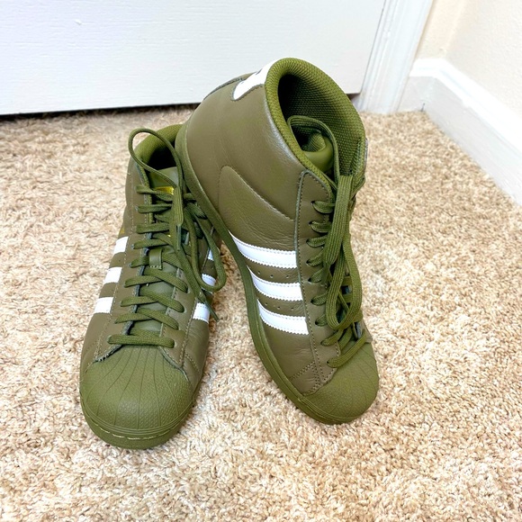 adidas pro model olive